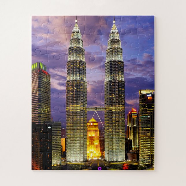 Petronas Towers Jigsaw Puzzle (Vertical)