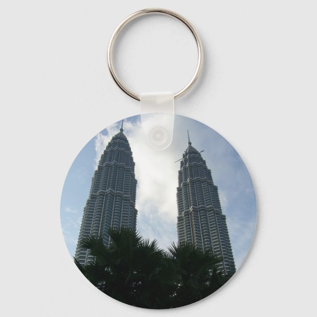 petronas towers keychain (Front)