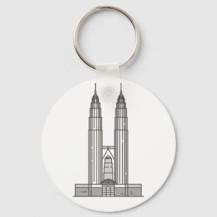 Petronas Towers World landmark Keychain