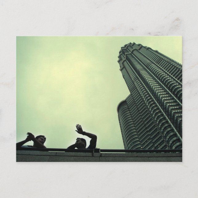 petronas twin towers postcard (Front)