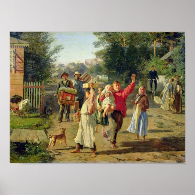 Petrushka is coming, 1888 poster (Front)