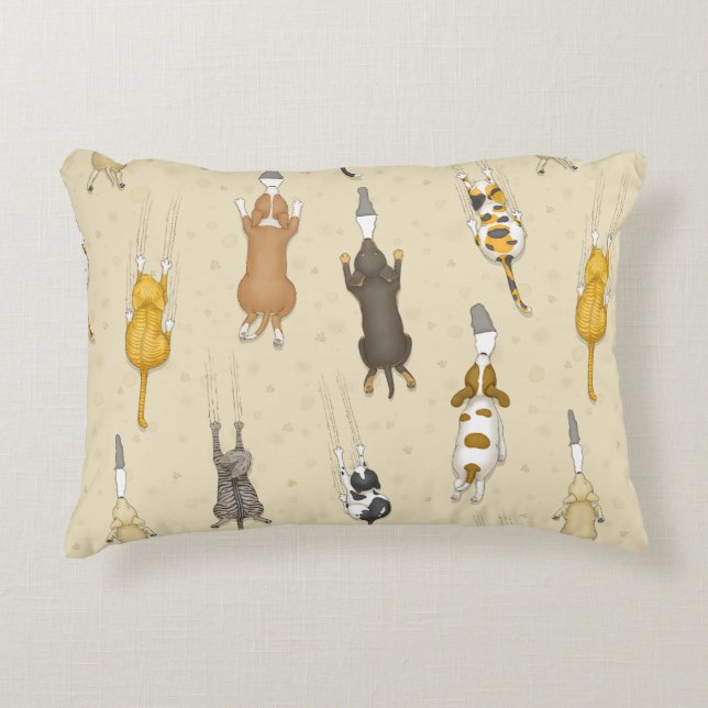 Pets Allowed Accent Pillow (Front)