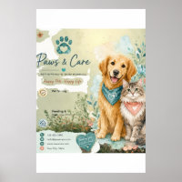 Pets,Cat And Dog Sitter And Walker Party