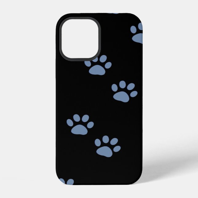 Pets dog cat pawprints iPhone case (Back)