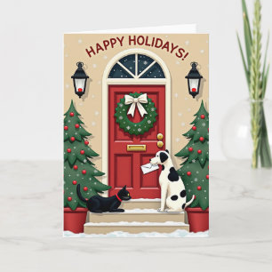 Pets Holiday Delivery Card