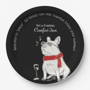 Pets Inn Paper Plate