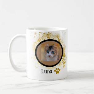 Pet's Modern Typography Name and Coffee Mug