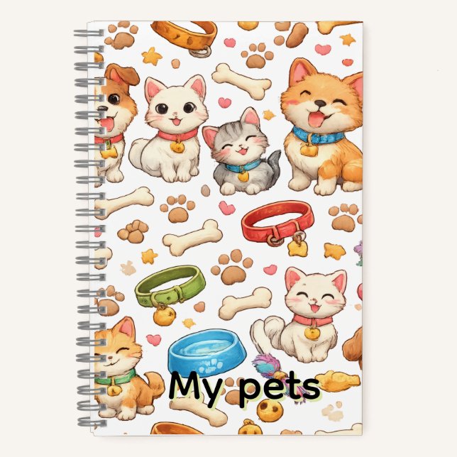  Pets notebook (Front)
