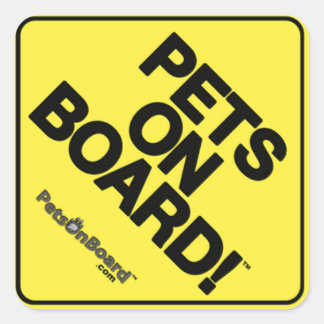 Pets On Board™ Sign Stickers 1 1/2 in. Sheet of 20