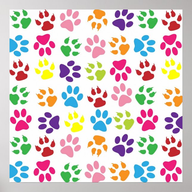 Pets paw print pattern (Front)