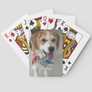 Pet's Photo or Child's Photo & Name Playing Cards