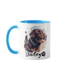 Pet's Simple Modern Cool Typography Name and Photo