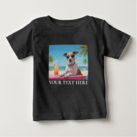 Pet's Simple Modern Personalized Photo and Text