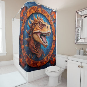 Pets & Wild Animal Portraits on a blue and red