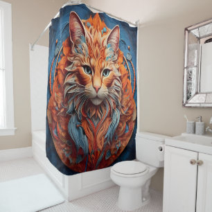 Pets & Wild Animal Portraits with blue and red