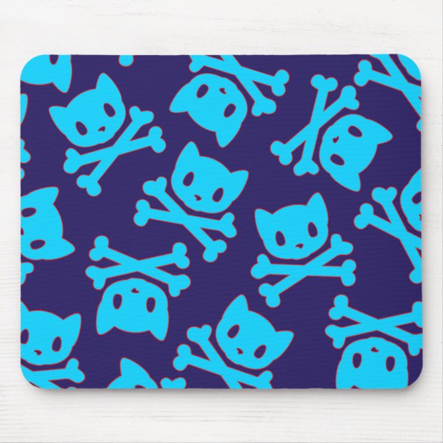 Petsami Lazy Blue Mousepad (Front)