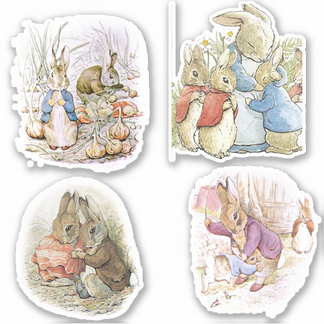 Petter Rabbit set sticker (Front)