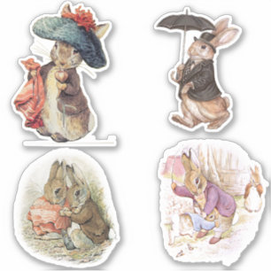Petter Rabbit set sticker