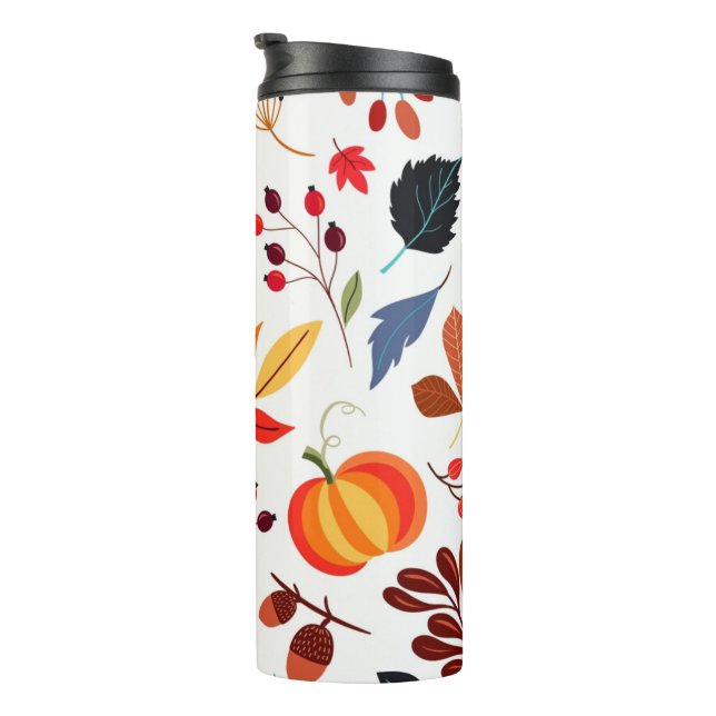 Pettern Autumn Thermal Tumbler (Rotated Right)