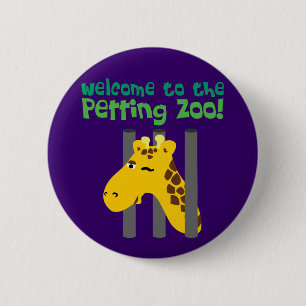 Petting Zoo 2 Inch Round Button