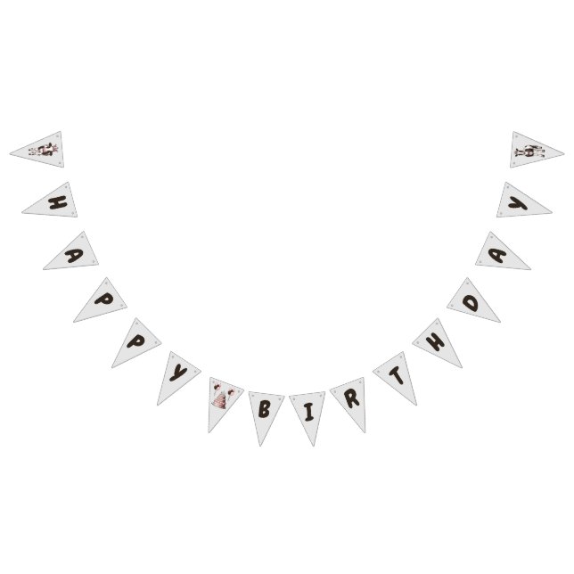 Petting Zoo Birthday Bunting Flags (All)