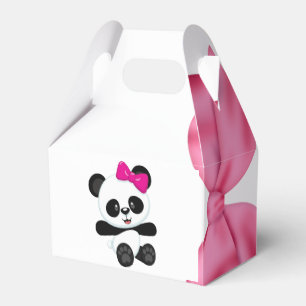 Petty cash for Maletinha small mementos Panda Favor Box