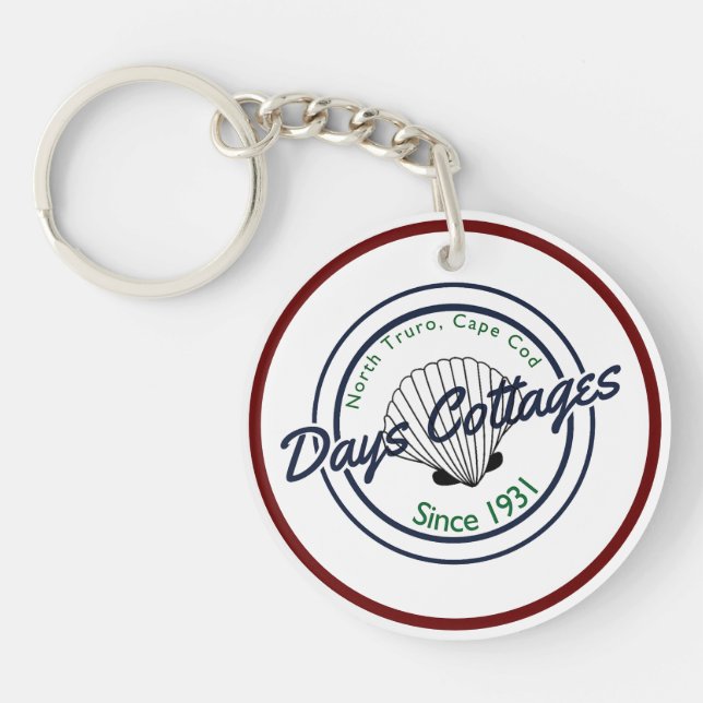 Petunia #17, Days Cottages Keychain (Front)