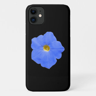 Petunia Blue and Yellow iPhone 3 Case
