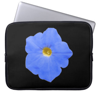 Petunia Blue and Yellow Laptop Bag