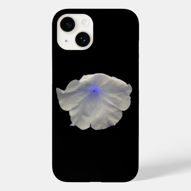 Petunia Blue Glow Case-Mate iPhone Case (Back)