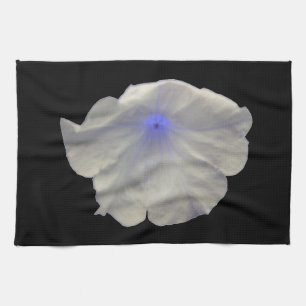 Petunia Blue Glow Kitchen Towel