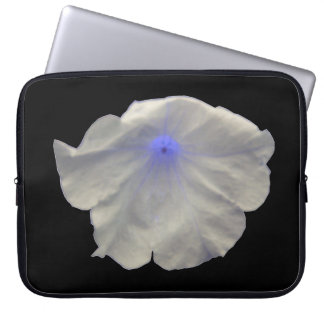 Petunia Blue Glow Laptop Bag