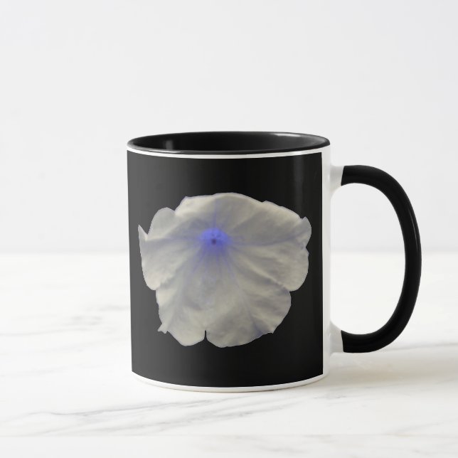 Petunia Blue Glow Mug (Right)
