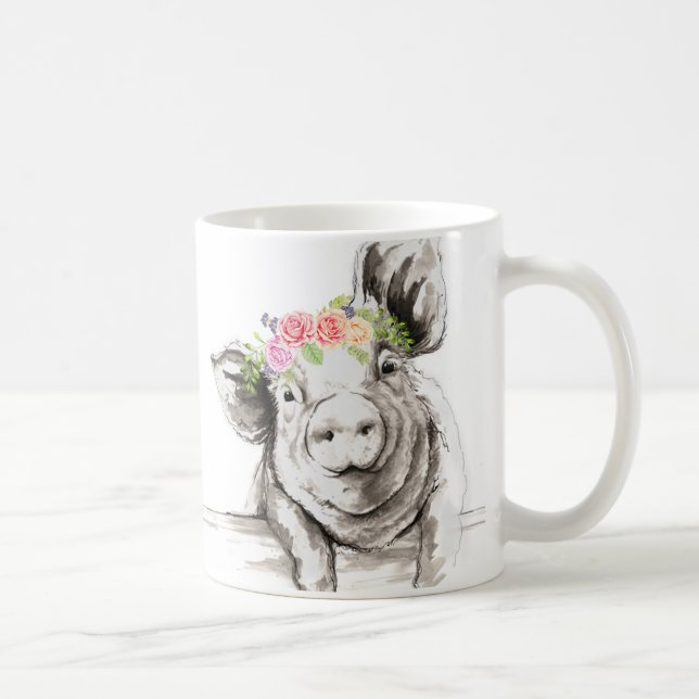 Pétunia Cochon Mug (Droite)