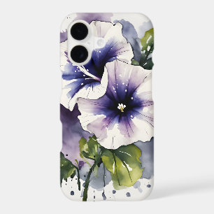 Pétunia - Fleurs à l'aquarelle