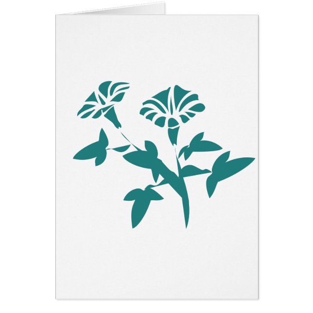 Petunia Flower Stylized (Front)