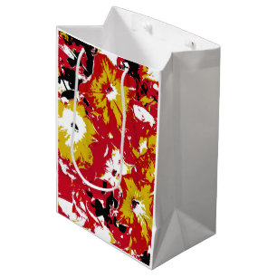 PETUNIA FLOWERS MEDIUM GIFT BAG