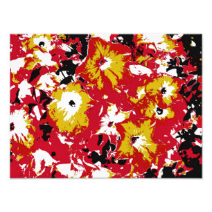 PETUNIA FLOWERS PHOTO PRINT