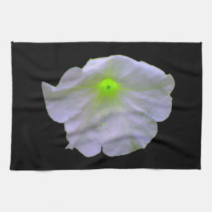 Petunia Green Glow Kitchen Towel