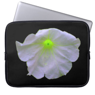 Petunia Green Glow Laptop Bag