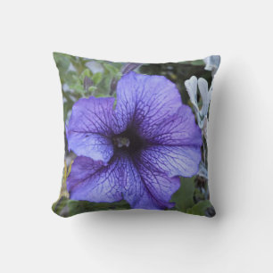 Pétunia violet Coussin