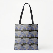 Petunia With Morning Dew Tote Bag