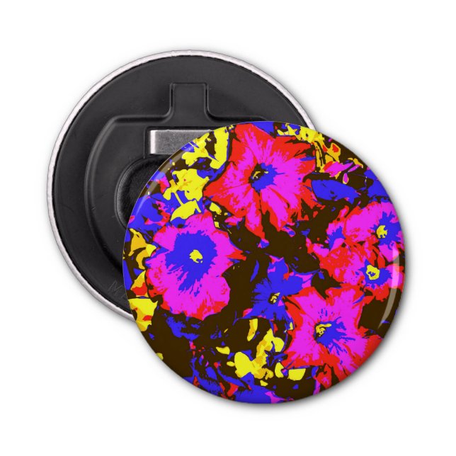 PETUNIAS BOTTLE OPENER (Front)