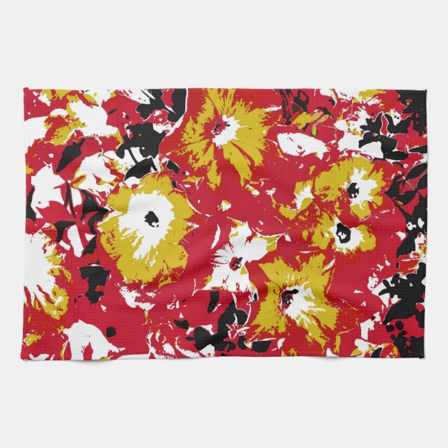 PETUNIAS KITCHEN TOWEL (Horizontal)
