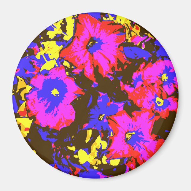 PETUNIAS MAGNET (Front)