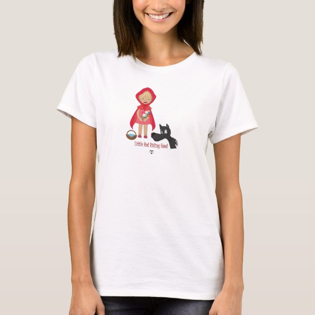 Peu de capuchon rouge, T-shirt (Devant)