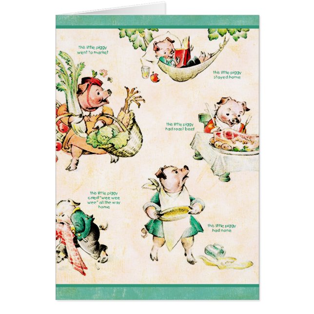 Peu de carte de Piggies (Devant)