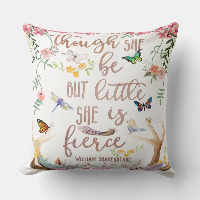 Peu de coussin féroce de crèche de fille de région (Recto)