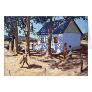 Peu de Karoo blanc Afrique du Sud de maison