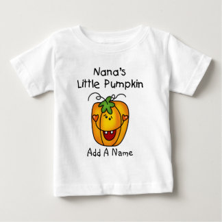 Peu de T-shirt du citrouille de Nana personnalisée